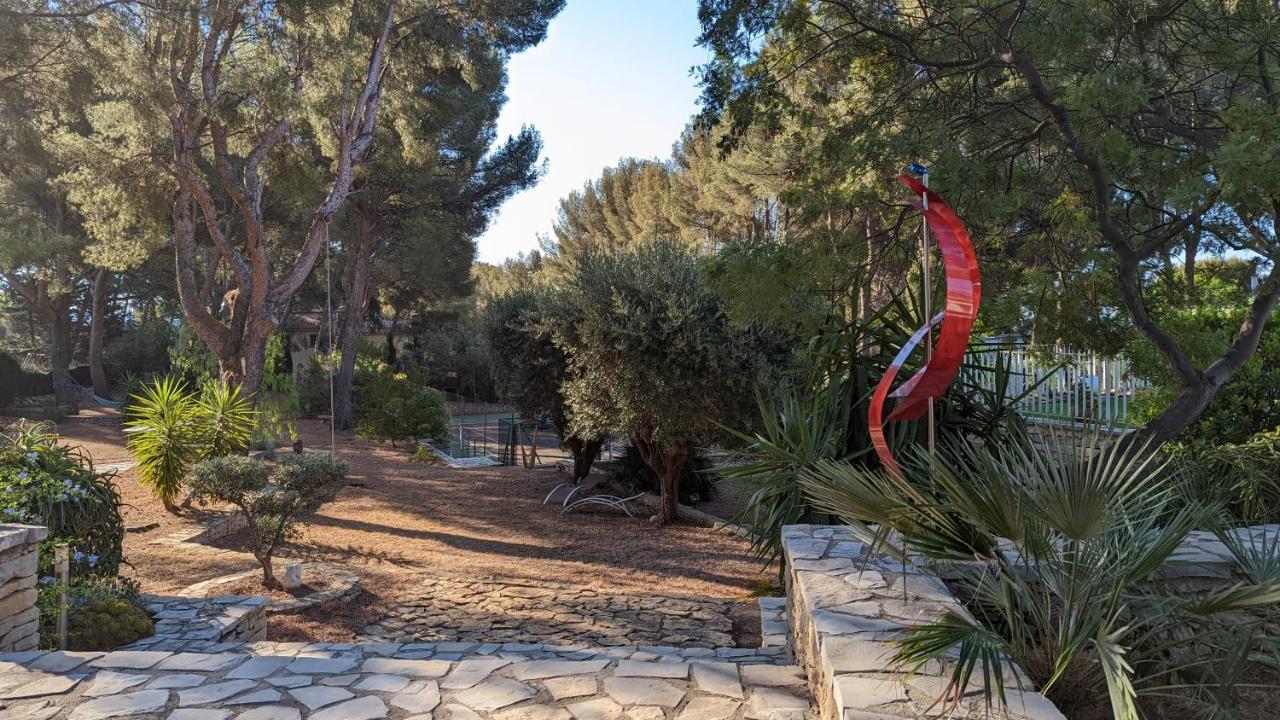 Villa Serena - Piscine, Tennis - Plage Sable 700M La Ciotat Exterior photo